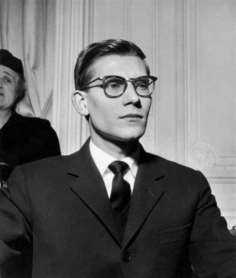 yves saint laurent joven|yves st laurent age.